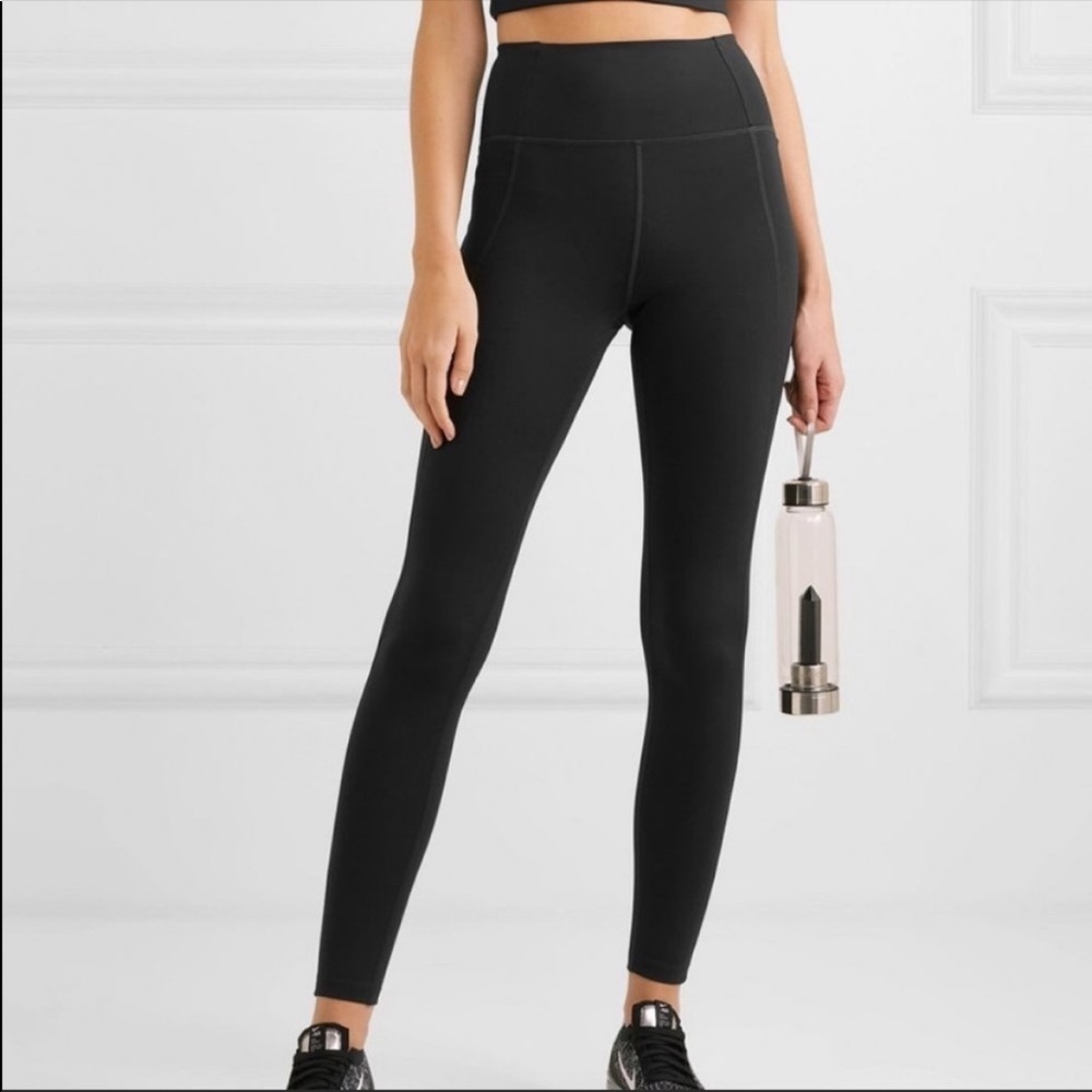 Girlfriend Collective Black High Waisted Leggings sz S